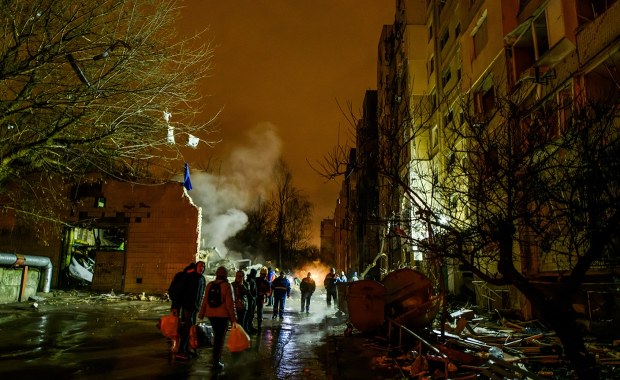 Nocny atak Rosji. Seria eksplozji we Lwowie, wybuchy w Kijowie
