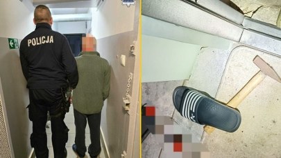 Nocny atak z młotkiem w ręku. 59-latek wtargnął na posesję byłej partnerki