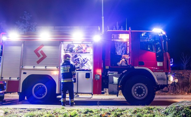 Nocny pożar hostelu. Kilkanaście osób znalazło się w schronisku