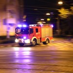 Nocny pożar mieszkania w Gdańsku. W akcji sześć zastępów PSP