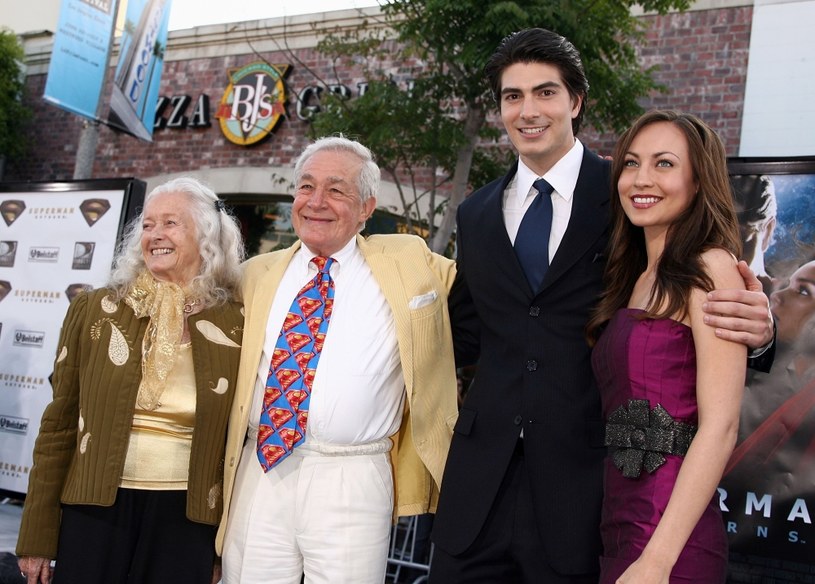 Noel Neill, Jack Larson, Brandon Routh i Courtney Ford /Kevin Winter /Getty Images