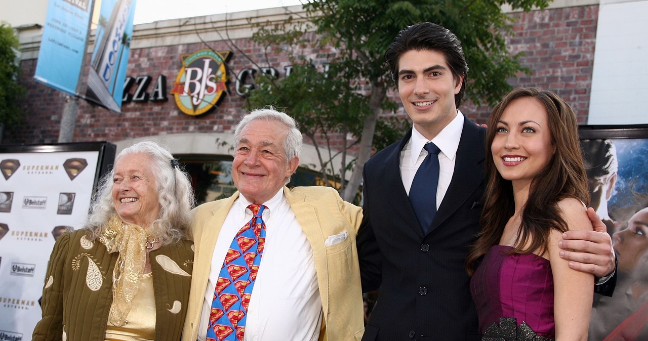 Noel Neill, Jack Larson, Brandon Routh i Courtney Ford /Kevin Winter /Getty Images