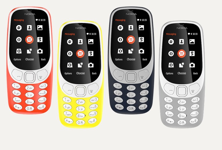 Nokia 3310 będzie dostępna w 4 kolorach /materiały prasowe