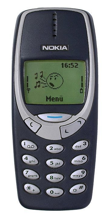 Nokia 3310 /Wikimedia Commons /Wikimedia