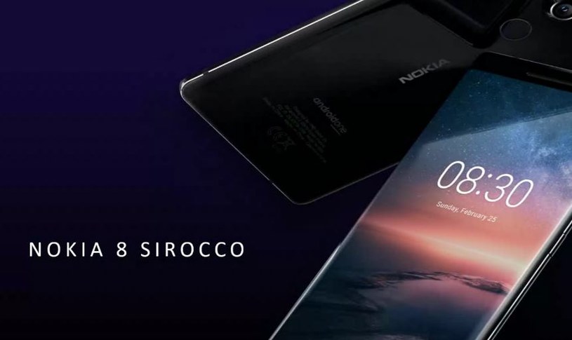 Nokia 8 Sirocco /materiały prasowe