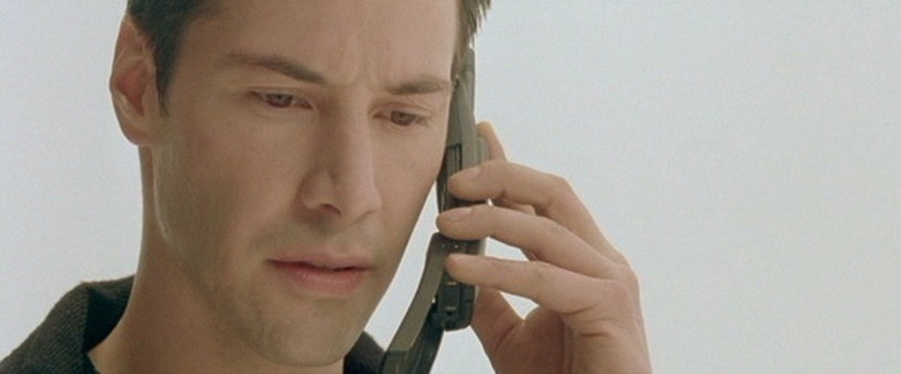 Nokia 8810, kadr z filmu "Matrix" /materiały prasowe