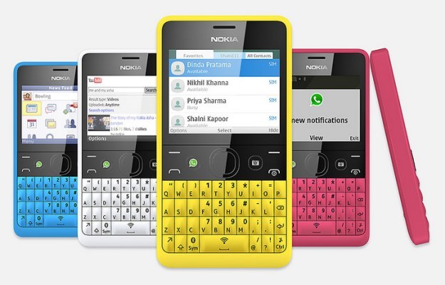 Nokia Asha 210 - będzie dostępna w kilku kolorach /materiały prasowe