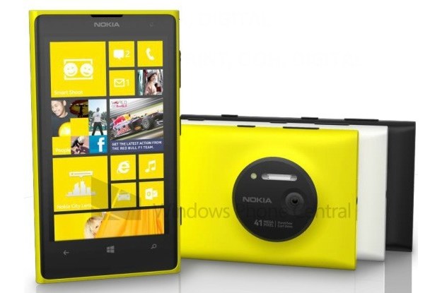 Nokia Lumia 1020 EOS.   fot. WP Central /materiały prasowe