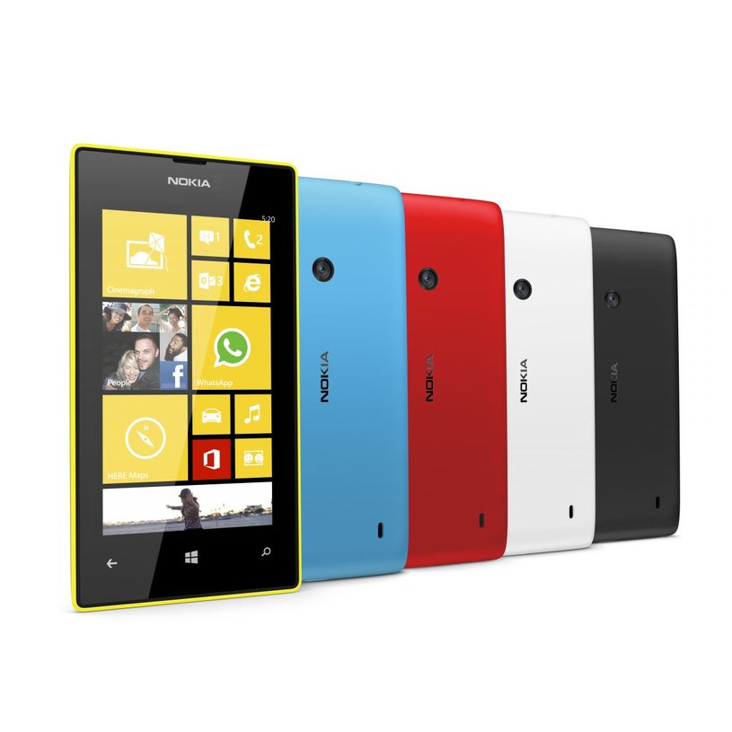 Nokia Lumia 520 - kolejny smartfon z rodziny Lumia /materiały prasowe