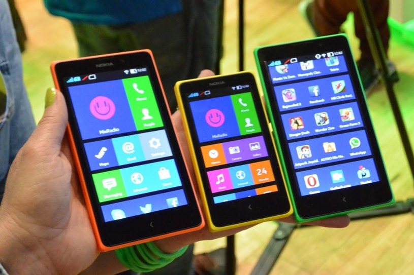 Nokia X, Nokia X+ i Nokia XL /INTERIA.PL