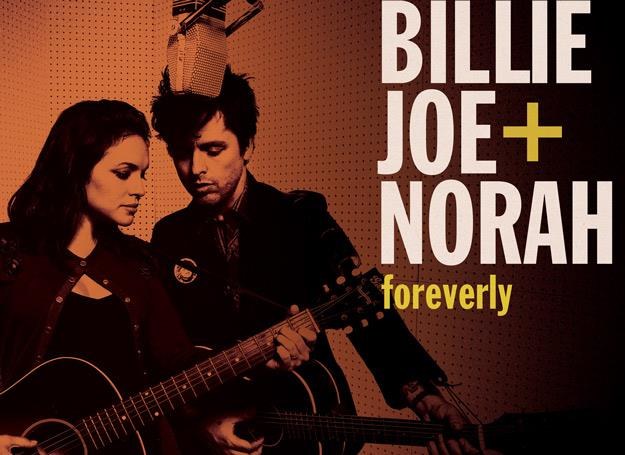 Norah Jones i Billie Joe Armstrong na okładce płyty "Foreverly" /