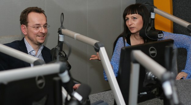 Norbert Bradel i Magdalena Wojtoń /Maciej Nycz /RMF FM