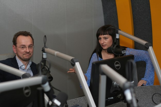 Norbert Bradel i Magdalena Wojtoń /Maciej Nycz /RMF FM