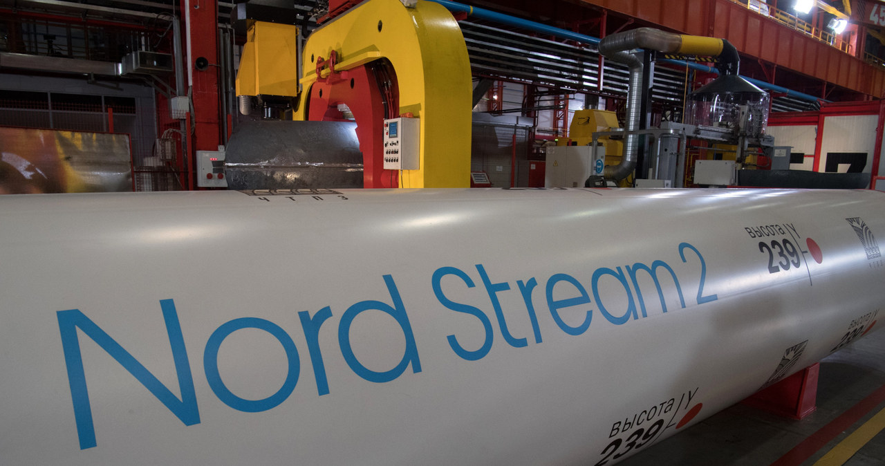 Nord Stream 2 to druga nitka gazociągu Gazpromu, którym gaz ziemny ma być transportowany po dnie Morza Bałtyckiego z Rosji do Niemiec.Fot. Fot. Sergey Guneev /East News