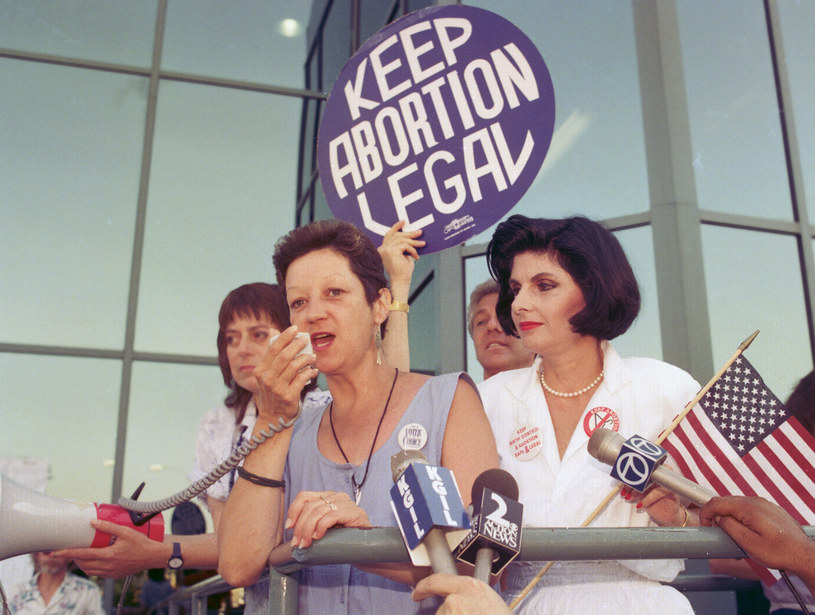 Norma McCovery była ikoną ruchu amerykańskiego pro-choice /Getty Images