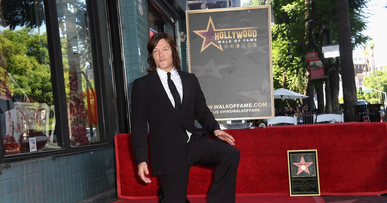 Norman Reedus w Hollywoodzkiej Alei Sław /Albert L. Ortega /Getty Images