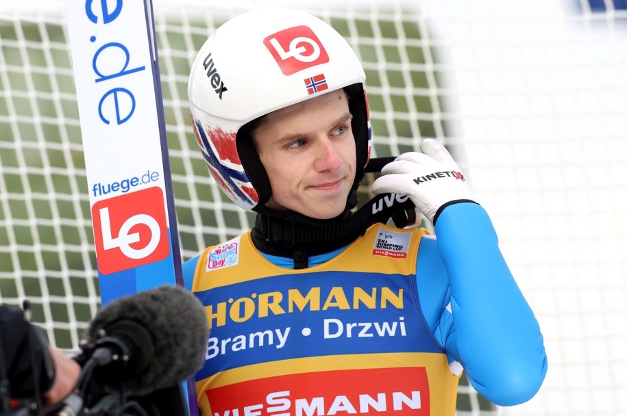 Norweg Halvor Egner Granerud podczas 2. serii trzeciego konkursu Turnieju Czterech Skoczni na obiekcie "Bergisel" / 	Grzegorz Momot    /PAP