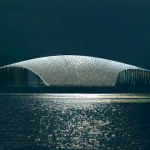Norwegia buduje muzeum wielorybów. Dach wygląda jak ich ogon