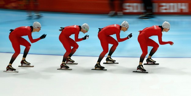 Norwegowie w czasie treningu /VINCENT JANNINK /PAP/EPA