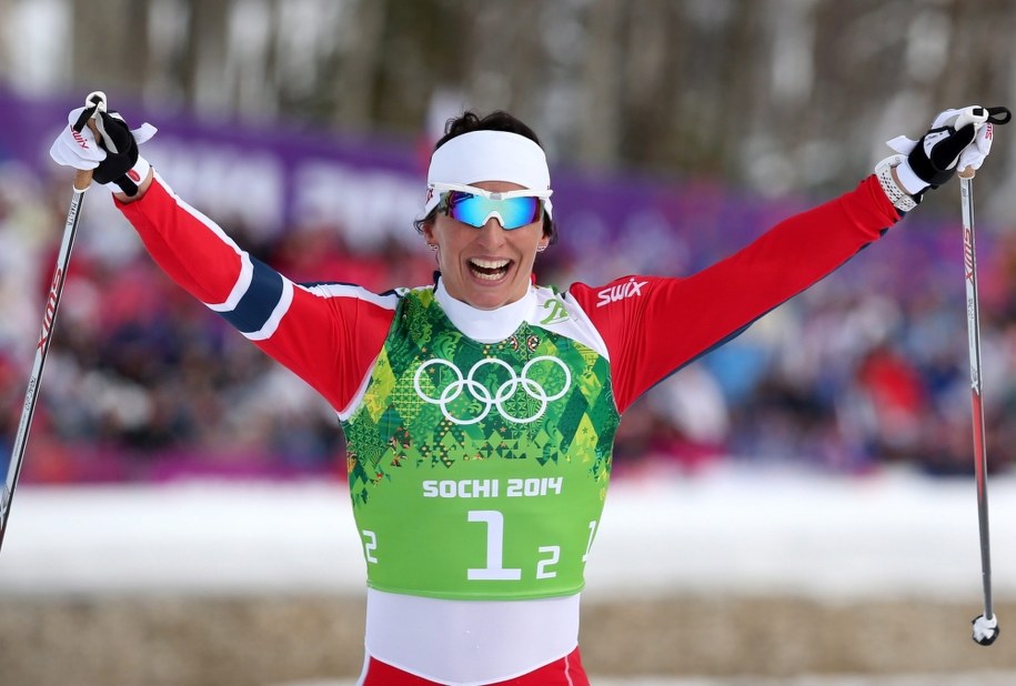 Norweżka Marit Bjoergen myśli o dziecku /ARMANDO BABANI  /PAP/EPA