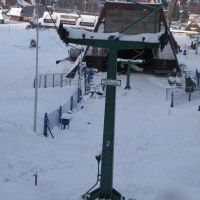 Dolna stacja wyciągu na Nosal