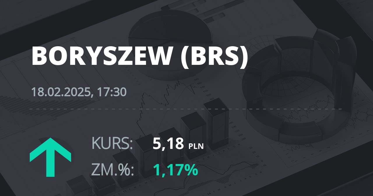 Notowania akcji spółki Boryszew z 18 lutego 2025 roku