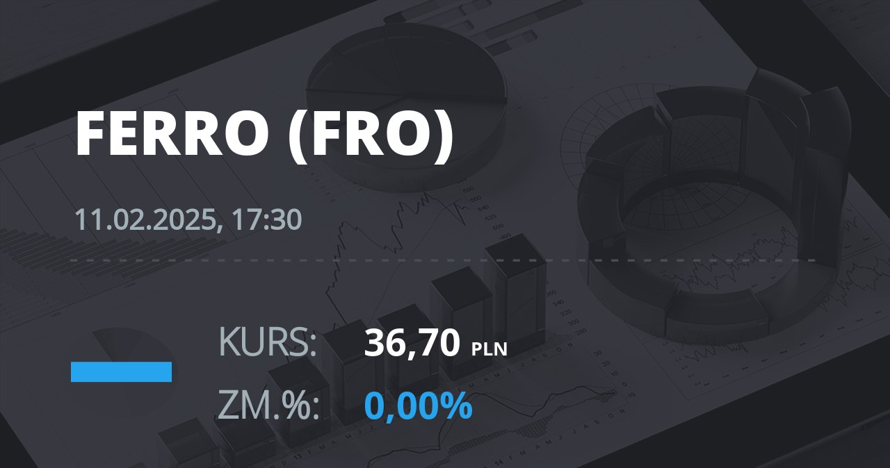 Notowania akcji spółki Ferro z 11 lutego 2025 roku