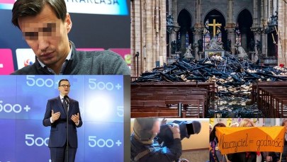 Notre Dame po pożarze. Egzamin ósmoklasistów, kolejny dzień strajku nauczycieli [PODSUMOWANIE DNIA]