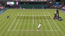 Novak Djoković - droga do finału Wimbledonu. Najlepsze zagrania Serba. WIDEO