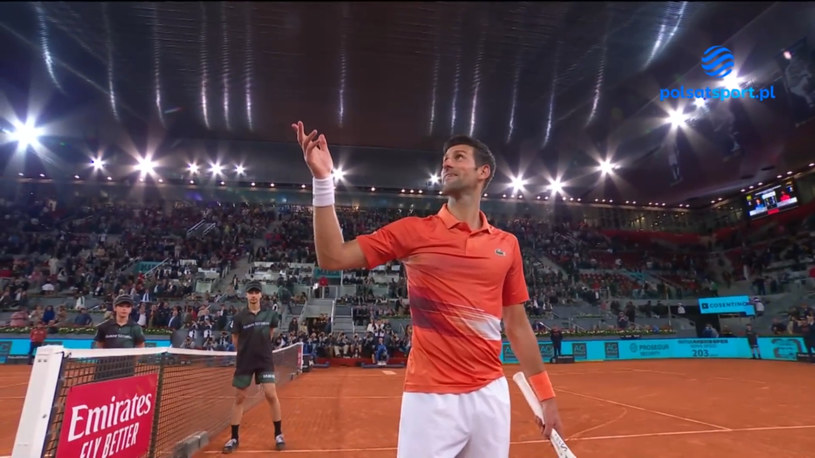 Novak Djokovic - Gael Monfils. Skrót meczu. WIDEO (Polsat Sport)