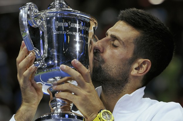 Novak Djokovic z historycznym, 24. w karierze tytułem w Wielkim Szlemie /CJ GUNTHER /PAP/EPA