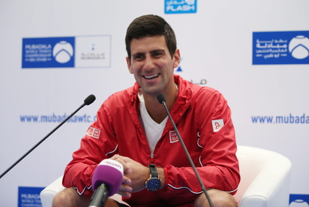 Novak Djokovic /PAP/EPA/ALI HAIDER /PAP/EPA