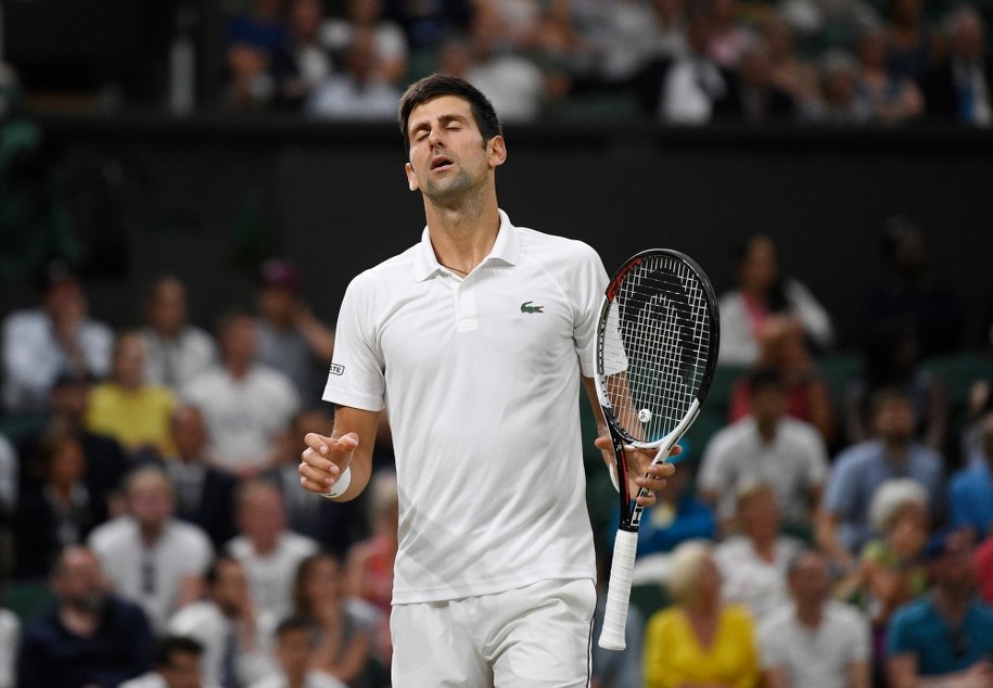 Novak Djokovic /NEIL HALL /PAP/EPA