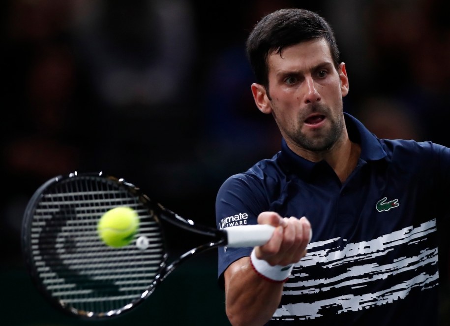 Novak Djokovic /IAN LANGSDON /PAP/EPA