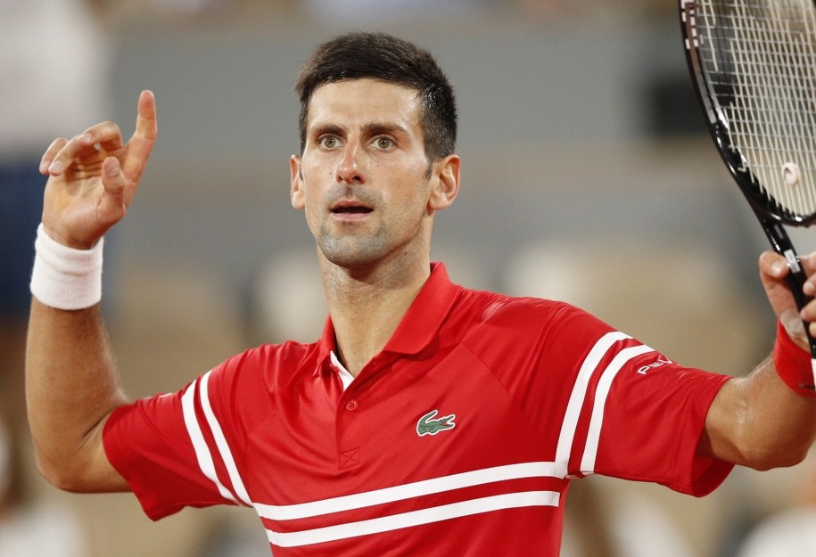 Novak Djokovic /YOAN VALAT  /PAP/EPA