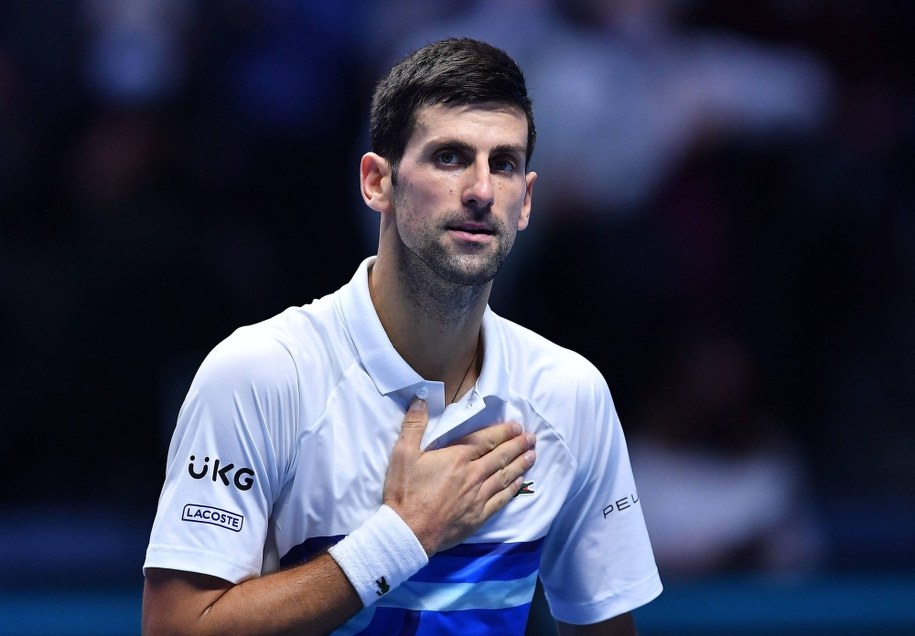 Novak Djokovic /ALESSANDRO DI MARCO  /PAP/EPA