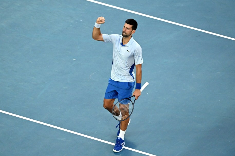 Novak Djoković /JOEL CARRETT    /PAP/EPA