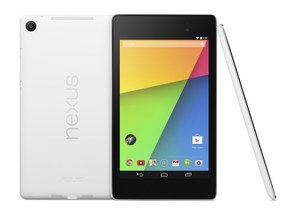 Nowa, biała wersja tabletu Nexus 7