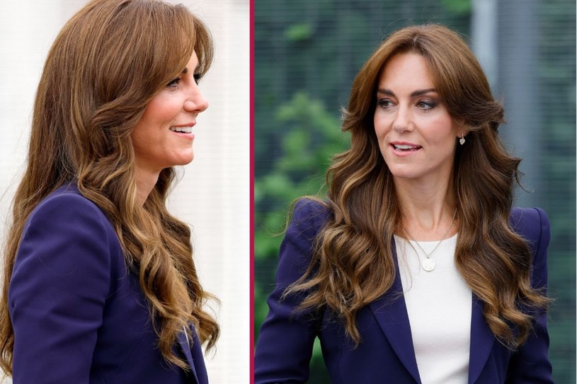 Nowa fryzura księżnej Kate /Getty Images