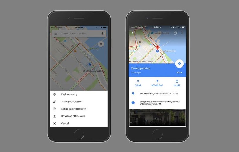 Nowa funkcja Map Google będzie bardzo przydatna dla kierowców /materiały prasowe