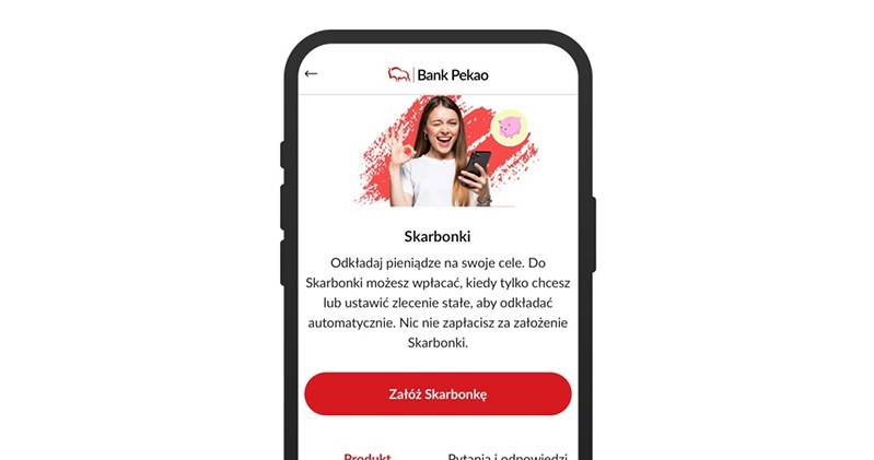 Nowa funkcjonalność Banku Pekao S.A. pozwala na utworzenie aż do dziesięciu Skarbonek /materiały promocyjne