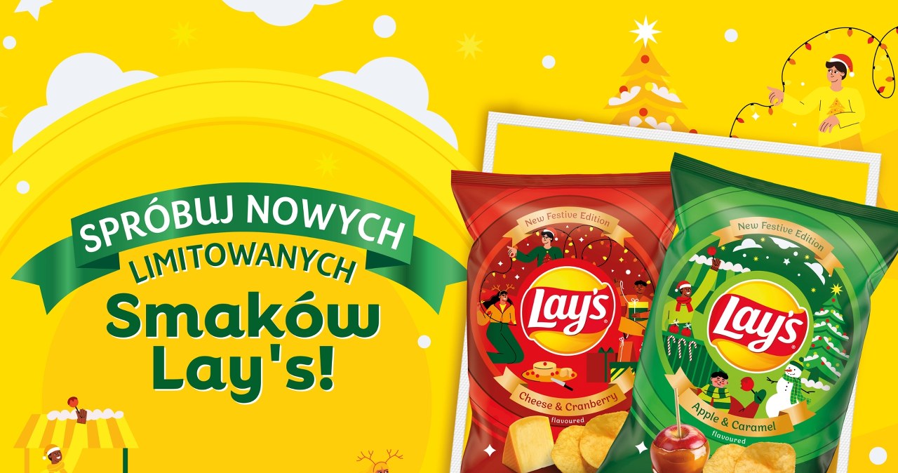 Nowa kampania Lay’s Festive /Lay’s - materiały prasowe /INTERIA.PL