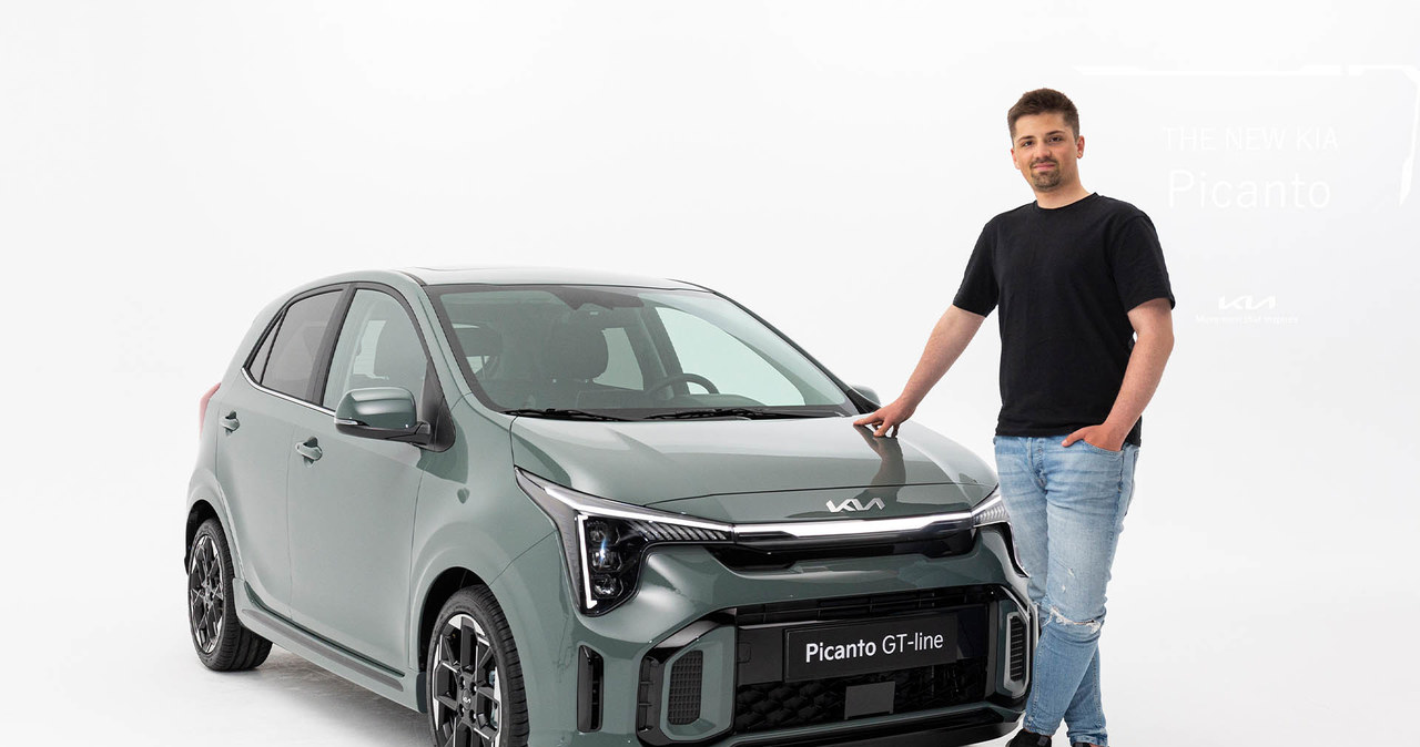 Nowa Kia Picanto GT-Line (2024) /Kia /materiały prasowe