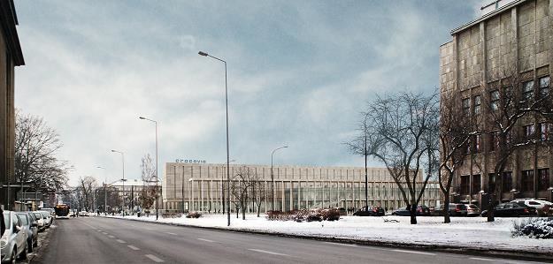 Nowa koncepcja architektoniczna b. hotelu Cracovia (projekt BA DDJM) /
