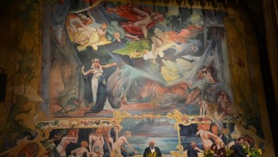 Nowa kurtyna w "Słowackim". Projektował ją Wyspiański