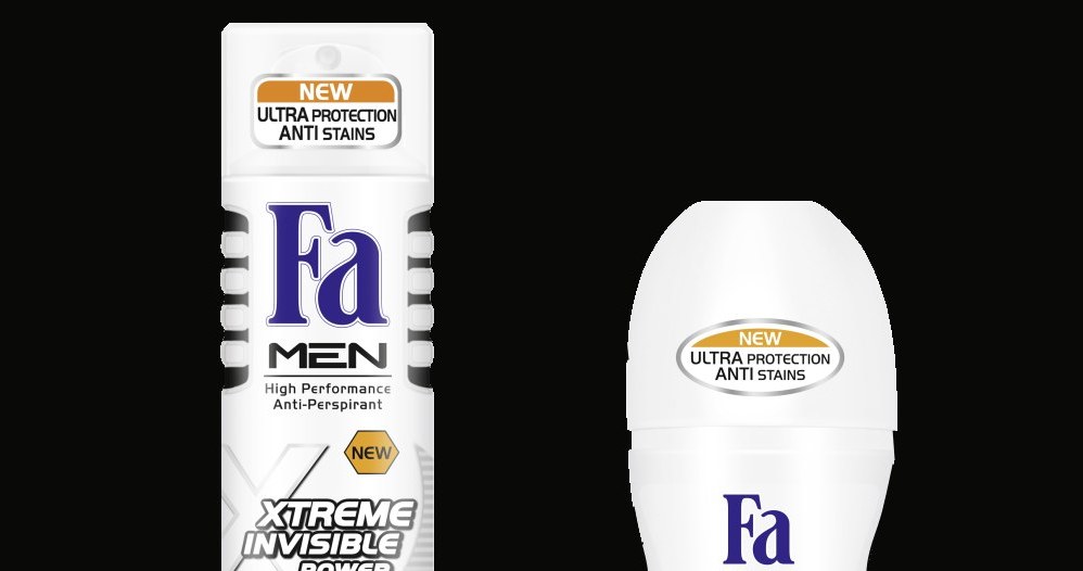 Nowa linia dezodorantów Fa MEN xTreme Invisible Power /materiały prasowe