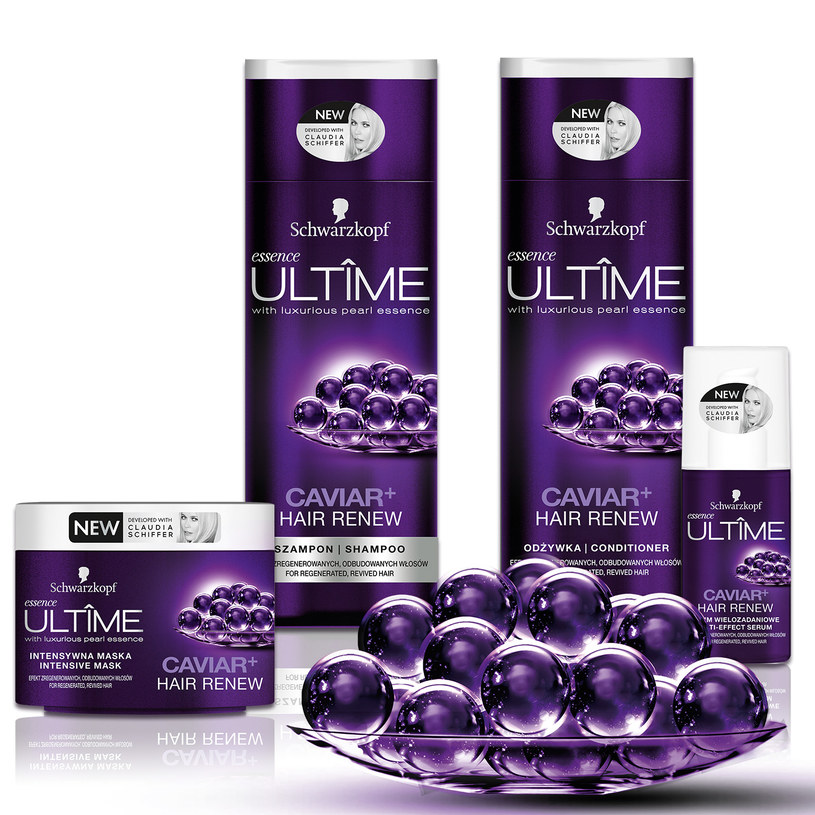 Nowa linia Essence Ultîme Caviar+ Hair Renew /materiały prasowe