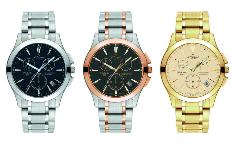 Nowa linia zegarków Atlantic Seahunter 330 to propozycja dla mężczyzn ceniących elegancję w nietypowym, bo sportowym, wydaniu /materiały prasowe