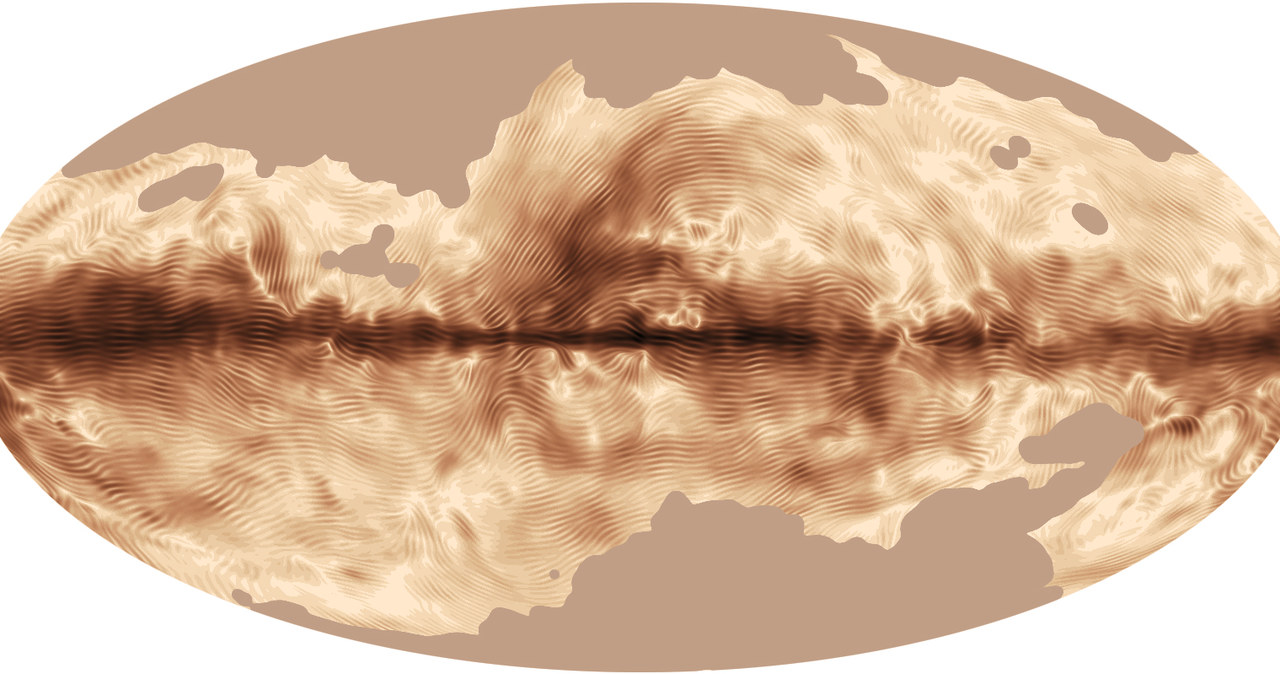 Nowa mapa pola magnetycznego Drogi Mlecznej stworzona przez satelitę Planck /NASA
