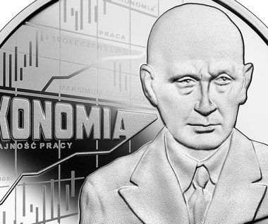 Nowa moneta kolekcjonerska NBP: "Wielcy polscy ekonomiści - Adam Heydel"